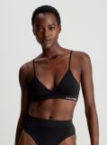 Black Triangle Bikini Top - CK Meta Essentials  Women