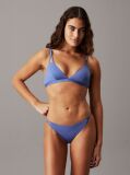 Blue Triangle Bikini Top - CK Split Elastic  Women