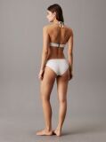 White Bandeau Bikini Top - CK Wire  Women