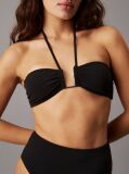 Black Bandeau Bikini Top - CK Wire  Women