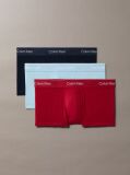 Multi 3 Pack Low Rise Trunks - Icon Cotton Stretch  Men