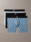 Multi Graphic Monogram Cotton Stretch Boxer Briefs  Men