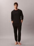 Black Pants Pyjama Set - Icon Cotton  Men