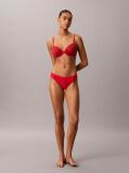 Red Low Rise Thong - Icon Logo Lace  Women