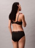 Black Lightly Lined Full Coverage Bra - Perfectly Fit Lace  Women