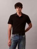 Black Supima Cotton Polo Shirt  Men