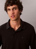 Black Long Sleeve Polo Shirt  Men
