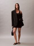 Black Cross Back Mini Dress  Women