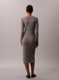 Grey Half Milano Mini Dress  Women
