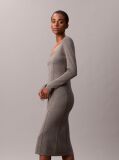 Grey Half Milano Mini Dress  Women