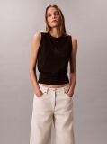 Beige Faux Leather 5-Pocket Trousers  Women