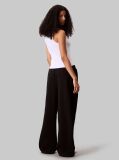 Black Terry Cotton Joggers  Women