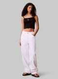 Black Rib Tank Top  Women