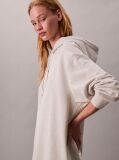 Beige Monogram Hooded Sweatshirt Dress  Women