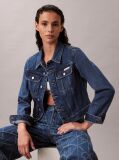 Denim Cropped 90s Denim Jacket  Women