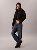 Black Lightly Padded Short Bomber Jacket  Women
