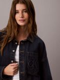 Denim Κοντό Denim Πουκάμισο Cropped  Γυναίκα
