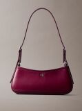 Pink Monogram Logo Hardware Shoulder Bag  Women