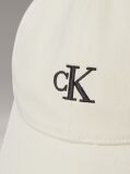 White Twill Logo Cap  Women