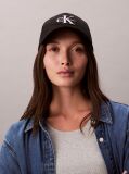 Black Twill Logo Cap  Women