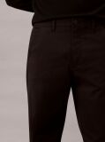 Black 90's Straight Trousers  Men