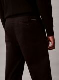 Black 90's Straight Trousers  Men