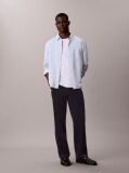 Blue 90s Straight Corduroy Chino Pants  Men