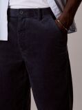 Blue 90s Straight Corduroy Chino Pants  Men