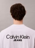 White Back Logo T-shirt  Men