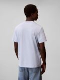 Μπλε Κοντομάνικο T-shirt Με Distressed Monogram Graphic  Άνδρας