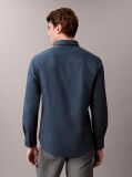 Blue Solid Classic Oxford Button-Down Shirt  Men