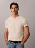 Beige Back Graphic T-Shirt  Men