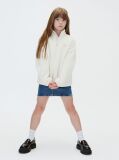 Beige Kids' Teddy Half-Zip Sweatshirt  Girls