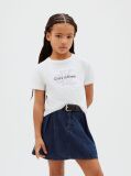 White Kids' Logo T-shirt  Girls