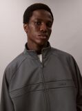 Grey Breathable Travel Track Jacket  Men