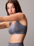 Grey High Impact Sports Bra  Women