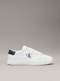 Λευκό Δερμάτινα Sneakers  Άνδρας