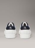 White Leather Trainers  Men