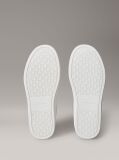 Λευκό Δερμάτινα Sneakers Με Signature Λογότυπο  Άνδρας