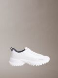 Λευκό Sneakers Από Σουέτ Και Νάιλον  Άνδρας