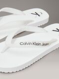 White Flip Flops  Women