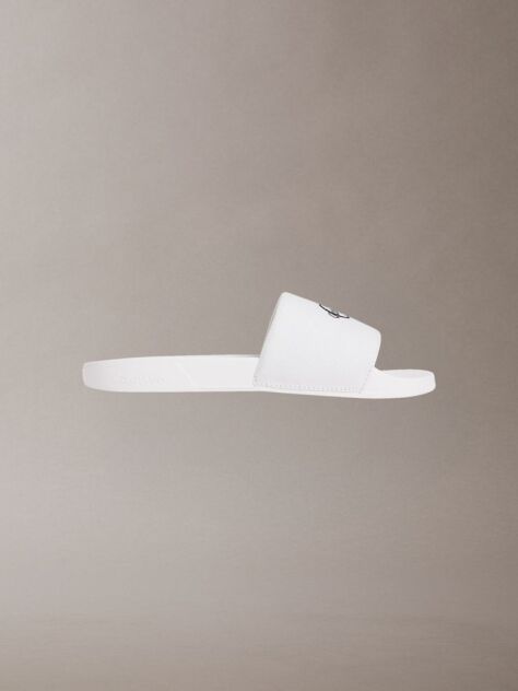 White Nemo - Canvas Signature Logo Sliders  Women
