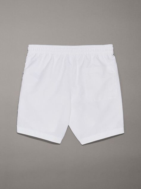 White Boys Swim Shorts - Intense Power  Boys