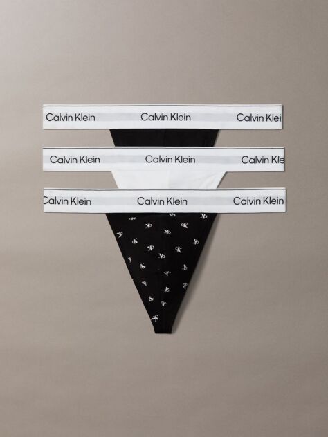 Multi 3 Pack Thongs - Icon Cotton Stretch  Men