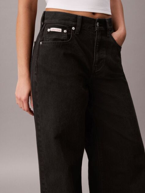 Black Black Wide Leg Jeans  Women