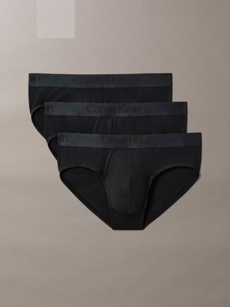 Black 3 Pack Briefs - CK Black  Men