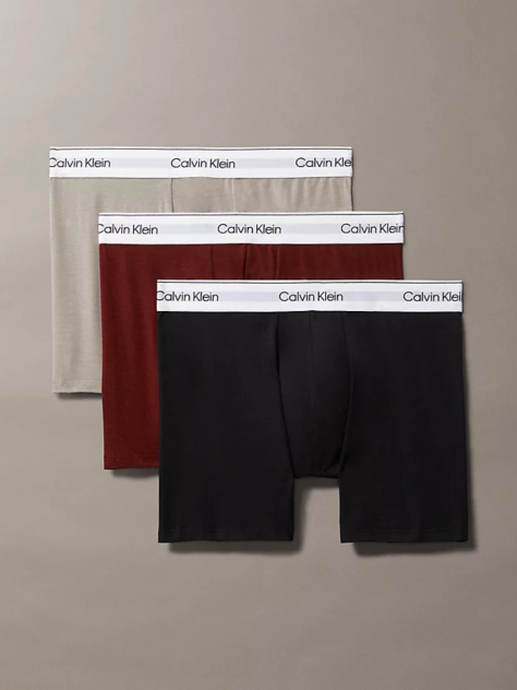 Multi 3 Pack Boxer Briefs - Modern Cotton  Men