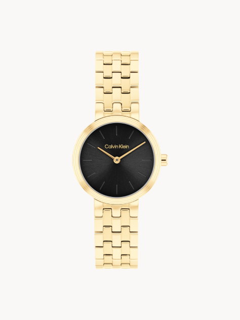 Black Minimalist Bracelet Watch  Women
