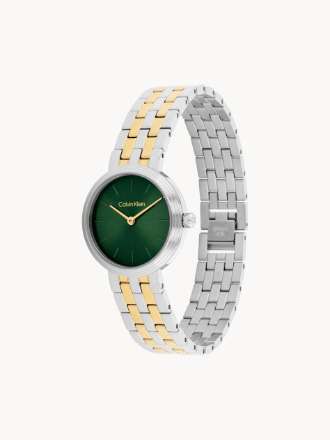 Green Stainless Steel Bracelet Watch  Women