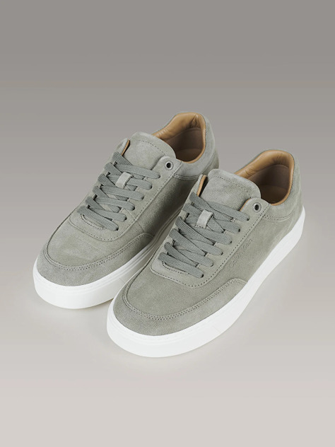Πράσινο Δερμάτινα Sneakers  Άνδρας